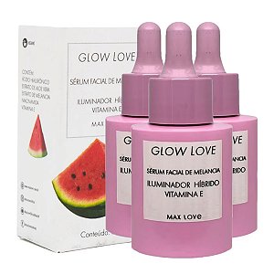 Max Love - Serum Glow Love Melancia Vegano - 6 Und