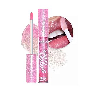 Pink 21 - Lip Gloss Glitter Lover Rosa CS3648 - UNIT