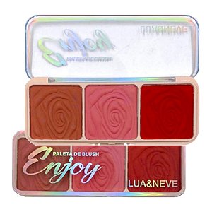 Lua e Neve - Paleta de Blush Enjoy LN07007 - COR B