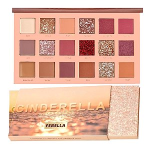 Febella - Paleta de Sombras Cinderella PSO30319 - 6 Und