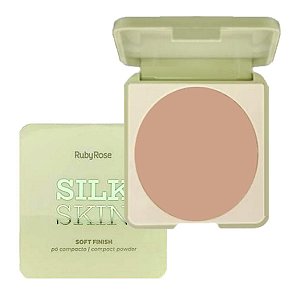 RUby Rose - Po compacto Silk Skin - Cor Light