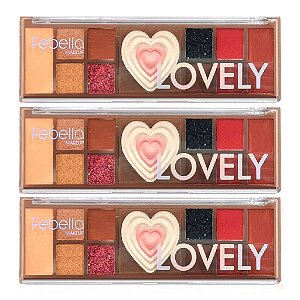 Febella - Paleta de Sombras Lovely PSO30343 (B) - 6 Und