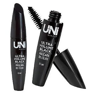 Uni Makeup - Mascara de Cilios Ultra Volume Black MA107D