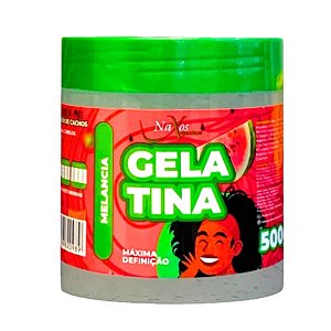 Naxos - Gelatina para Cachos Melancia