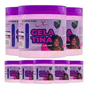 Naxos - Gelatina para Cachos Uva - 6 Und