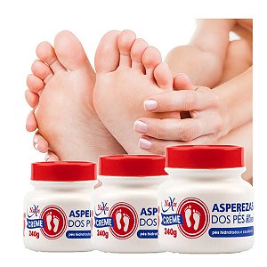 Naxos - Creme para Asperezas dos Pes com Ureia - 6 Und