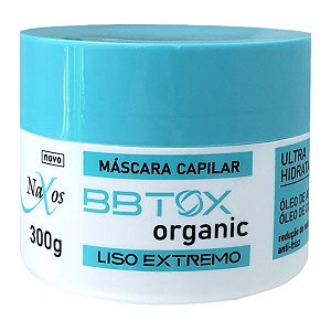 Naxos - Mascara Capilar BBtox Organic Liso Extremo
