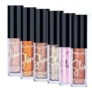 Ruby Rose - Delineador Colorido Glitter Shine HB8416 - 06 Un