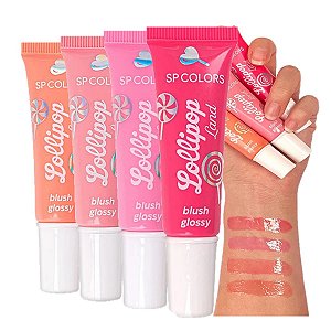 SP Colors - Blush Liquido Glossy Lollipop SP407 - 4 Und