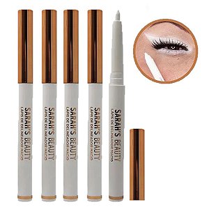 Sarahs - Lapis Delineador Branco Macio 12H S3223 - 6 Und