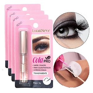Lua e Neve - Cola para Cilios Transparente LN1100231 - 6 Und