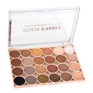 Sarah's - Paleta de Sombras 24 Cores Colorful S6266 - COR A