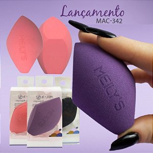 Meily's - Esponja para Maquiagem Chanfrado MAC342 - 12 Und