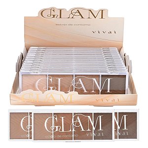 Vivai - Paleta de Contorno Glam 1204 - 12 Und