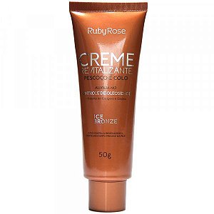 Ruby Rose - Creme Revitalizante Ice Bronze   HB422 ( Pescoço e Colo )