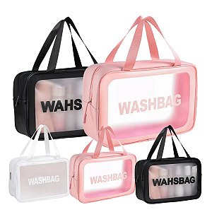 Cisne - Necessaire WASHBAG com 2 Alças C201J - 6 Und