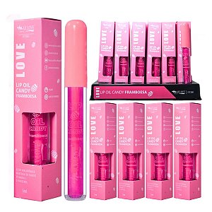 Max Love - Lip Oil Candy Framboesa 601 - 36 Und + Prov