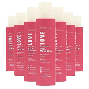 Max Love - Agua Micelar Rosa Mosqueta - 6 Und