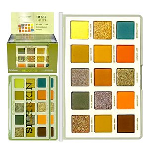 Ruby Rose - Paleta de Sombras Silk Skin Nature Gleam - 12 Un