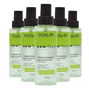 Poran - Tonico Facial New Face Antioleosidade PR282 - 6 Und