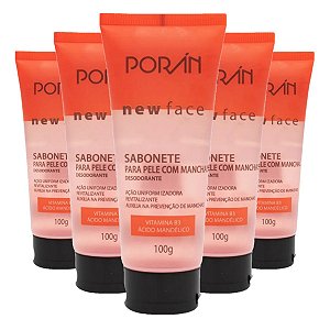 Poran - Sabonete New Face Manchas PR000 - 6 Und