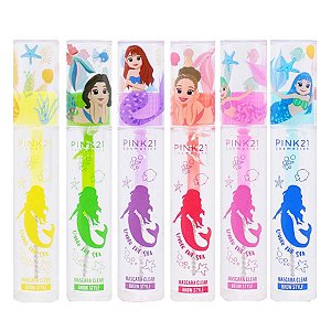 Pink 21 - Mascara de Cilios Incolor CS4494 - 6 Und