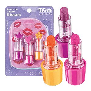 Fenzza - Kit 03 Batons Kisses Teen SKV12011188