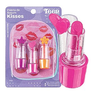 Fenzza - Kit 03 Batons Kisses Teen SKV12011188 - 6 Kits