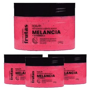 Poran - Esfoliante Corporal Melancia Vit C PR200 - 12 Und
