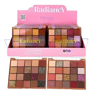 Febella - Paleta de Sombras Radiancy PSO30346 - 12 Und