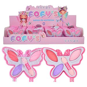 Vivai - Kit de Maquiagem Infantil Fofys BORBOLETA 4110 - 24 Und