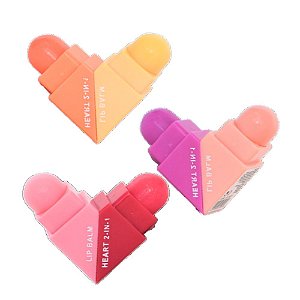 Sarah's - Lip Balm Heart 2in1 6 cores S8168 - 6 Und