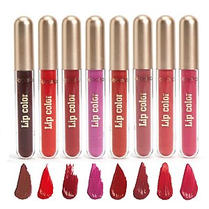 Febella - Batom Lip Color Velvet Matte BM40130 A - 8 Und