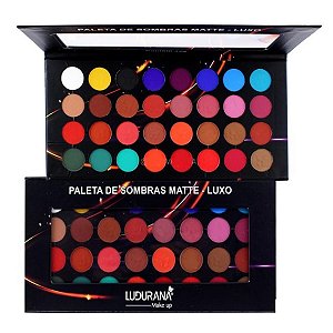 Ludurana - Paleta de Sombras Matte Luxo B00053 - 6 Und