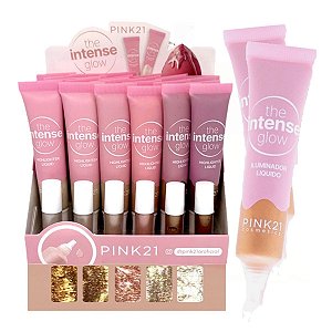 Pink 21 - Iluminador Liquido Intense Glow CS5211 - 24 Und