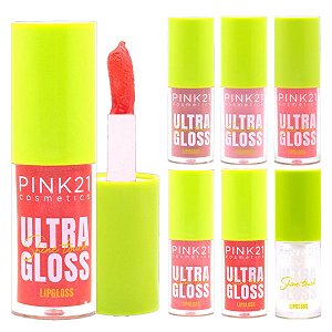 Pink 21 - Lip Gloss Ultra Shine CS5192 - 6 Und