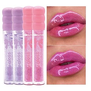 Pink 21 - Lip Gloss Trendy Glitter CS5039 - 6 Und
