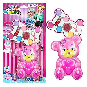Goal Kids - Kit de Maquiagem Infantil Urso Espelho GK2661