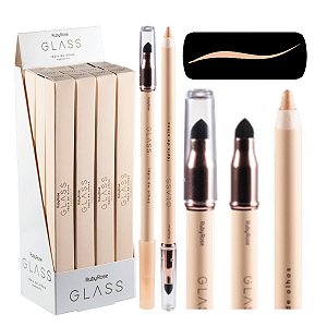 Ruby Rose - Lapis de Olhos GLASS HB525 NUDE - 12 Und