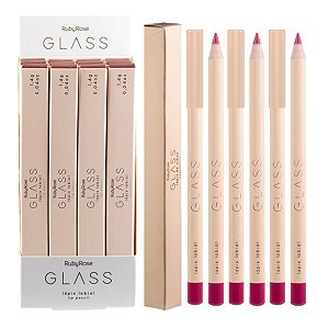 Ruby Rose - Lapis Labial GLASS LL07 - 12 Und
