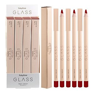 Ruby Rose - Lapis Labial GLASS LL08 - 12 Und