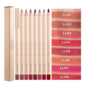 Ruby Rose - Lapis Labial GLASS - Kit c/ 8 Cores