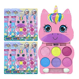 Goal Kids - Paleta de Sombras Infantil Unicornio - 6 Und