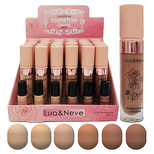 Lua e Neve - Corretivo Liquido Matte LN02538 - 24 Und