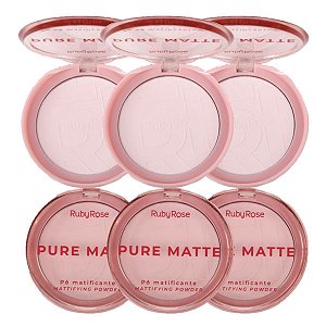 Ruby Rose - Po Matificante Pure Matte HBM402 - 6 Und