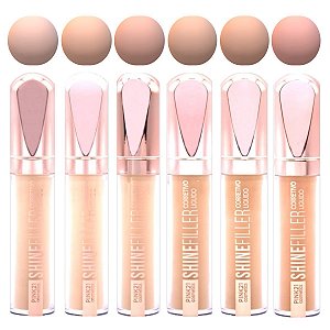 Pink 21 - Corretivo Shine Filler Tons Claros CS4819 - 6 Und