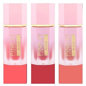Pink 21 - Blush Liquido Multiuso CS3945 - 6 Und