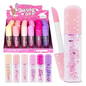 Pink 21 - Lip Gloss Magico Giving Love CS4782 - 24 Und