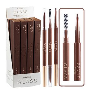 Ruby Rose - Lapis de Sobrancelha Duo GLASS MEDIO - 12 Und