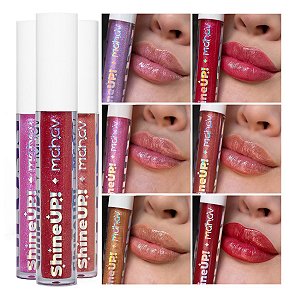 Mahav - Lip Gloss Shine Up Glitter GSUMV - 6 Und